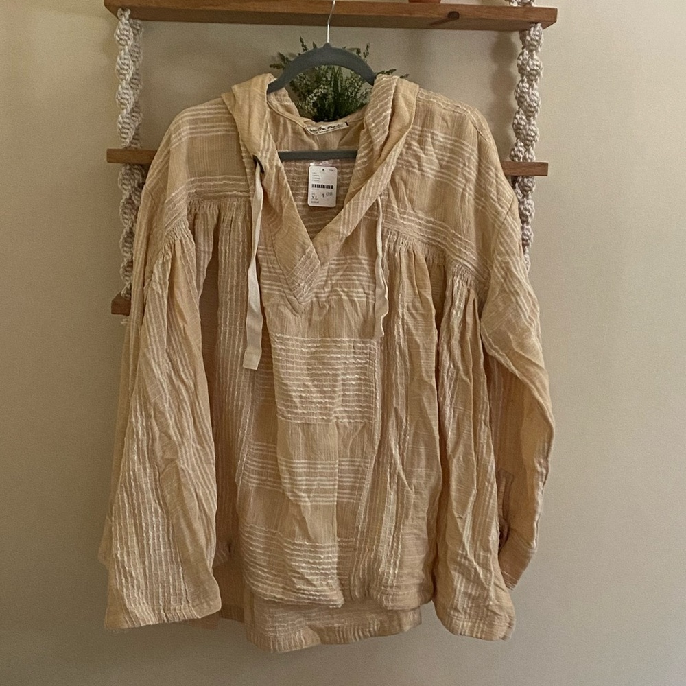 Free People Flowy Hoodie